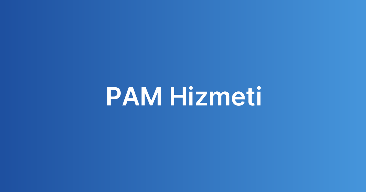 PAM Hizmeti