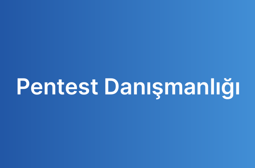 Pentest Danışmanlığı