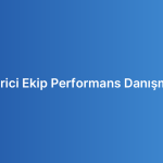 Geliştirici Ekip Performans Danışmanlığı