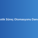 Rpa Robotik Süreç Otomasyonu Danışmanlığı
