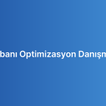 Veritabanı Optimizasyon Danışmanlığı
